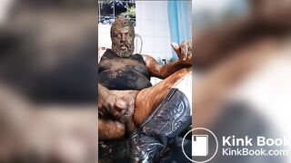Cumshot while covered in shit, ScatKings.com Scat Porn 9 ScatKings.com Scat Porn