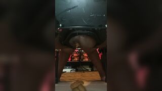 FAT BLACK SHITTING ON CHAIR, ScatKings.com Scat Porn 10 ScatKings.com Scat Porn