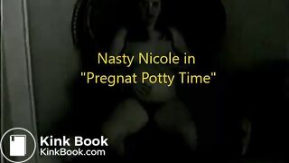 Pregnant Potty Time, ScatKings.com Scat Porn 22 ScatKings.com Scat Porn