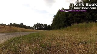Someone drives by when shitting!, ScatKings.com Scat Porn 6 ScatKings.com Scat Porn