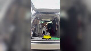 brave girl shits outside behind busy high way, ScatKings.com Scat Porn 11 ScatKings.com Scat Porn